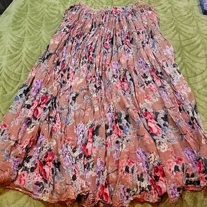Cottagecore Floral Skirt